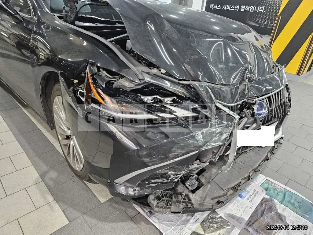 Photo 2 of 7: 2019 Lexus ES300h, VIN JTHB21B10K2046741 — Korean insurance auction