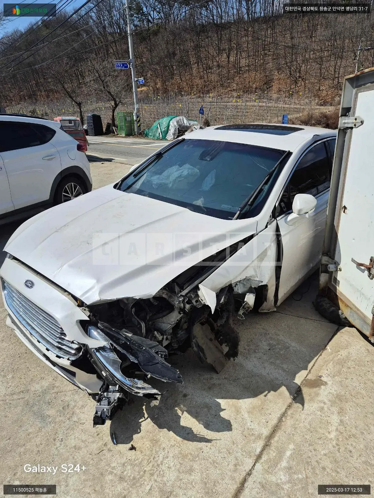 Photo 2 of 8: 2015 Ford Mondeo 2.0, VIN WF0DXXWPCFFY44680 — Korean insurance auction