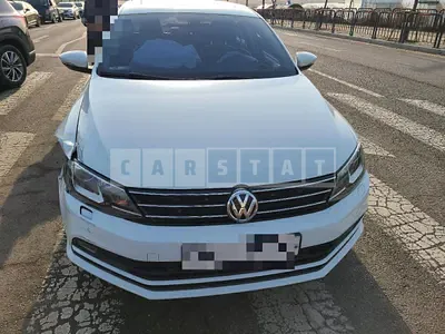 Photo 1 of 7: 2016 Volkswagen Jetta 2.0 TDI BMT Premium, VIN WVWZZZ16ZGM018629 — Korean insurance auction