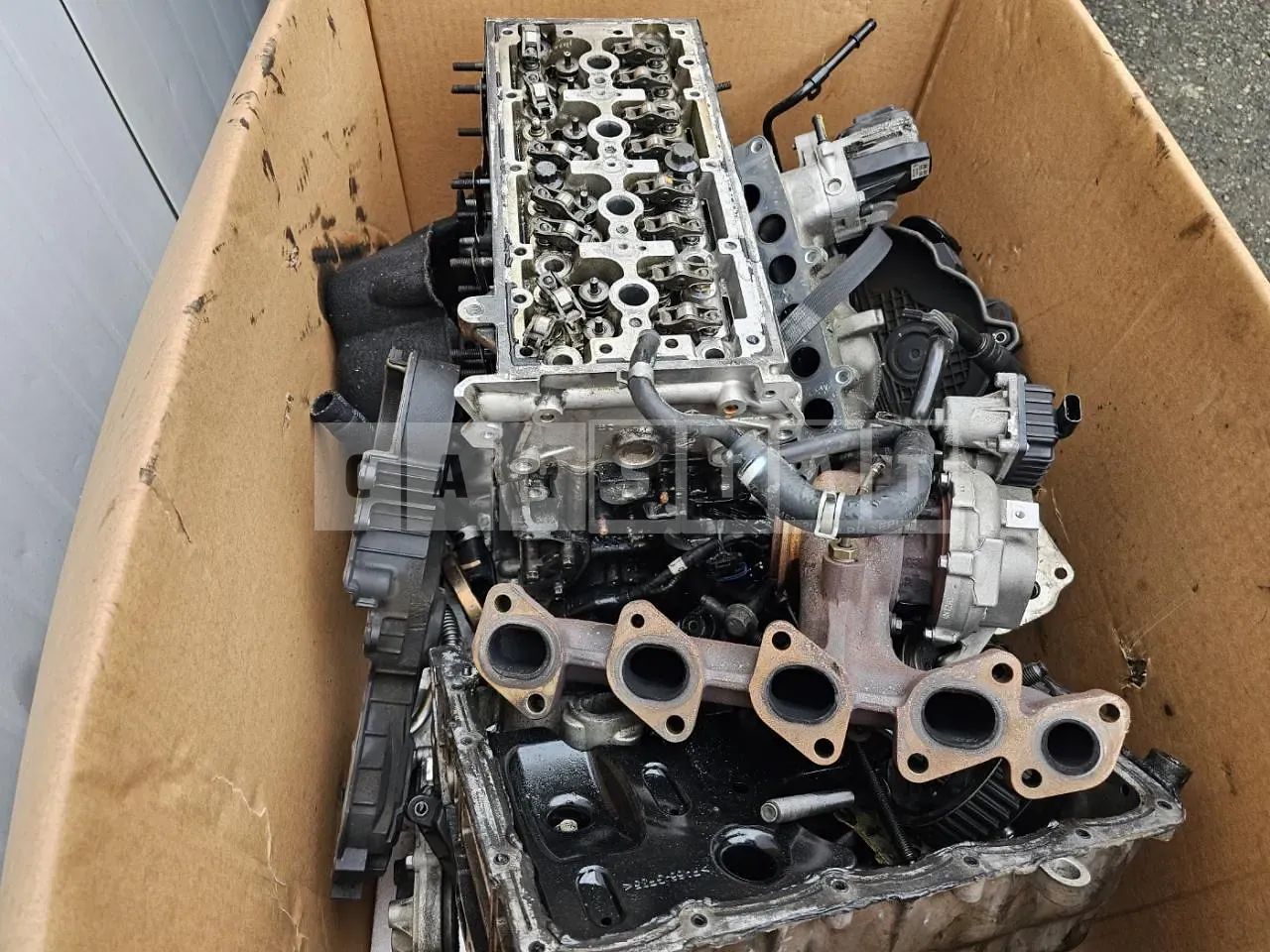 Photo 2 of 4: 2019 Hyundai Engine Tucson Engine, VIN KMHJ3817GKU929681 — Korean insurance auction