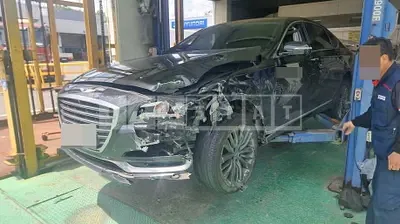 Photo 1 of 22: 2018 Genesis G80 3.3 — Korean insurance auction