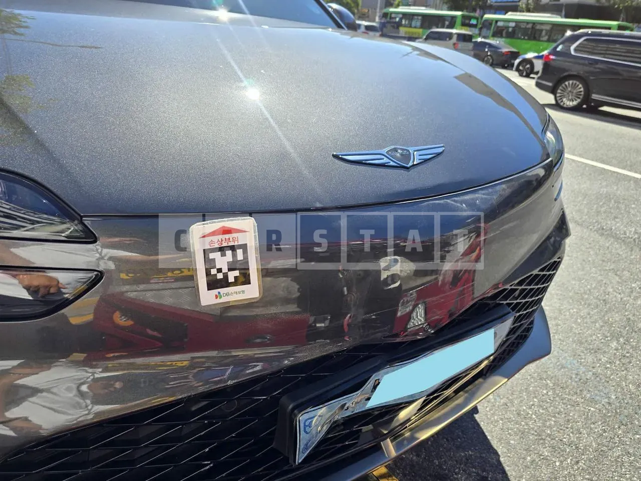Photo 2 of 14: 2022 Genesis GV60, VIN KMTKB81AFNU007602 — Korean insurance auction