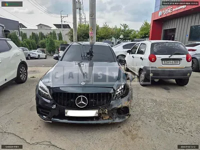 Photo 1 of 46: 2019 Mercedes-Benz C220 d 4Matic, VIN WDDWF1FB0KR485932 — Korean insurance auction