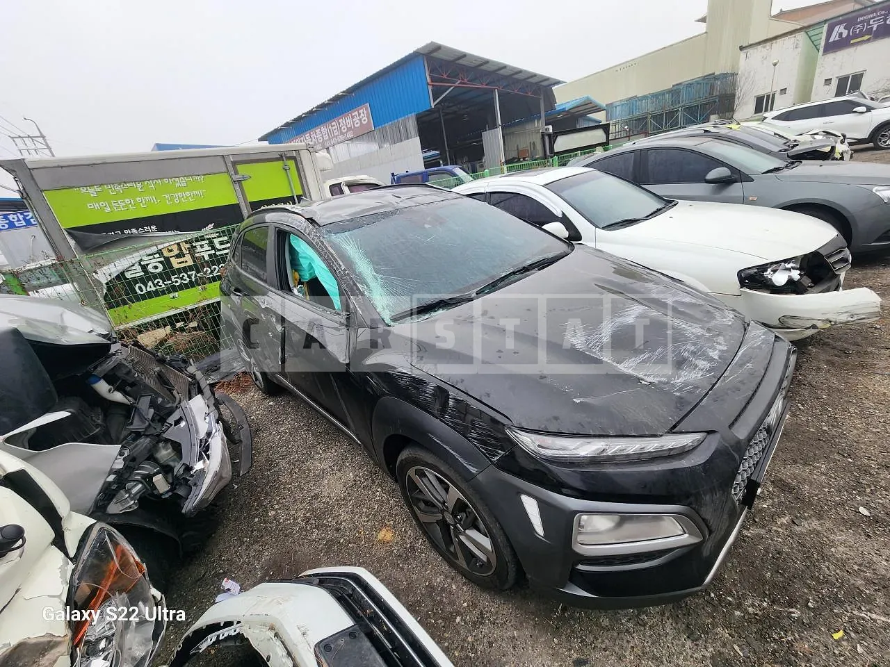 Photo 2 of 12: 2020 Hyundai Kona, VIN KMHK4815HLU634914 — Korean insurance auction