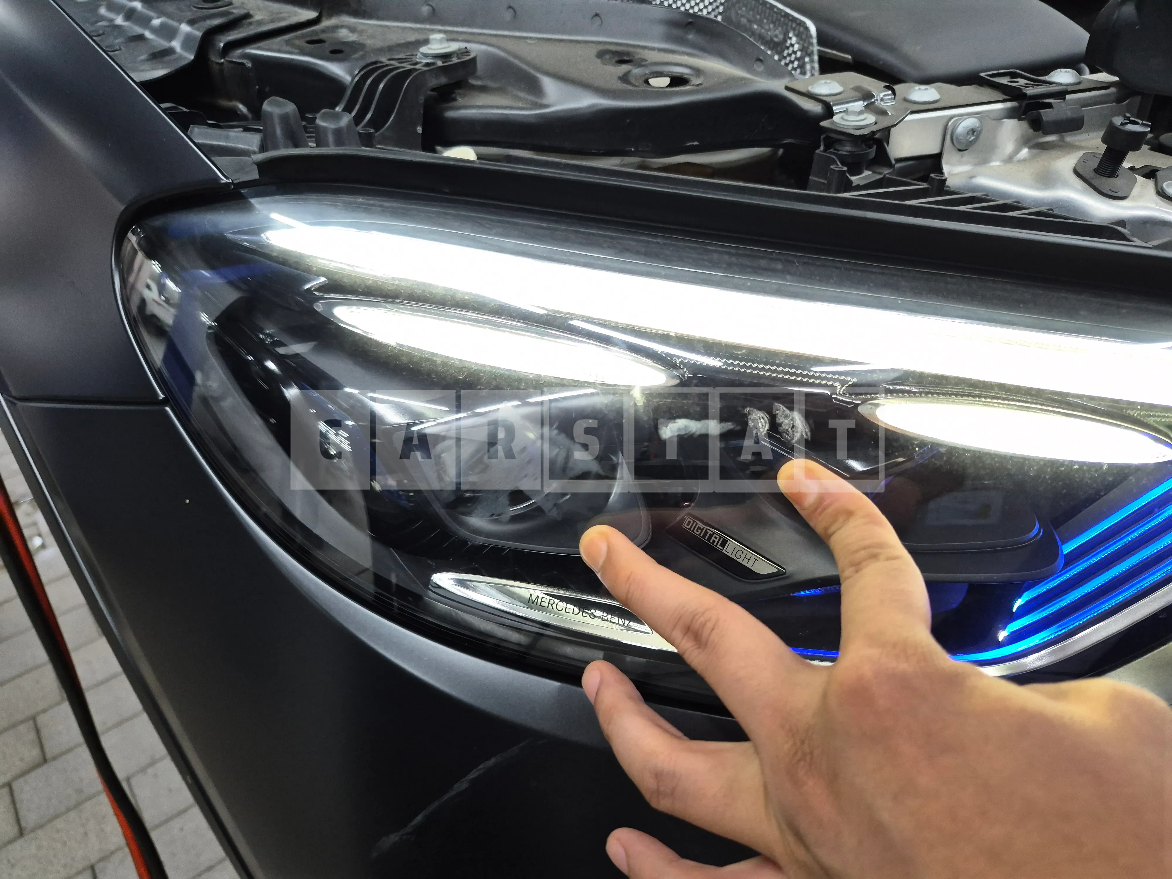 Photo 2 of 2: 2024 Mercedes-Benz (parts) GLC 300 Headlamp — Korean insurance auction