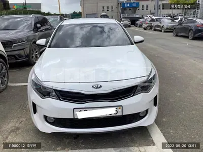 Photo 1 of 6: 2016 Kia K5 Hybrid, VIN KNAGU41CBGA001235 — Korean insurance auction