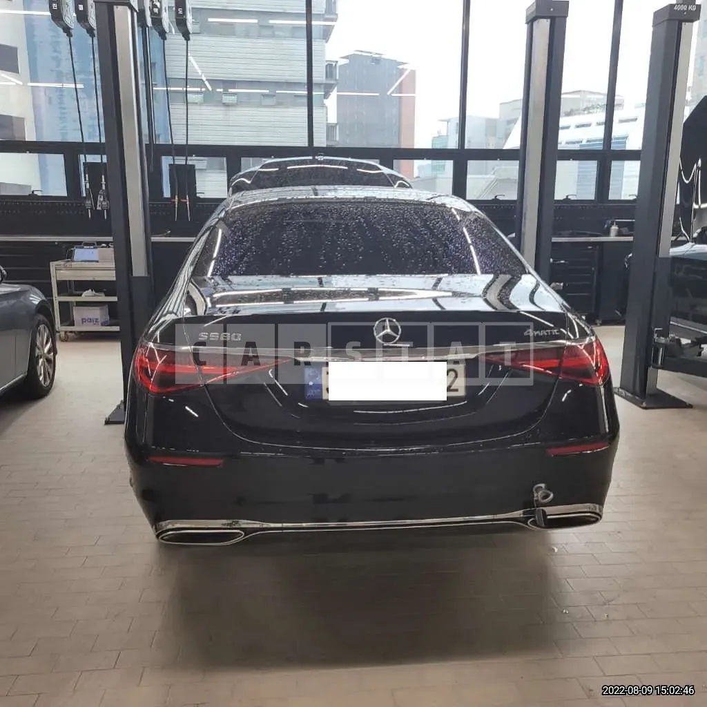 Photo 2 of 32: 2022 Mercedes-Benz S450 4Matic, VIN W1K6G6BB0NA070404 — Korean insurance auction