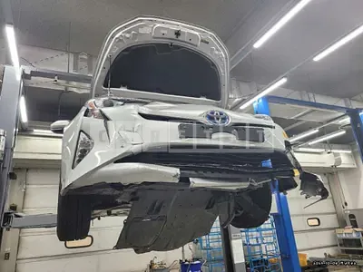 Photo 1 of 28: 2016 Toyota Prius, VIN JTDKBRFU9G3526783 — Korean insurance auction