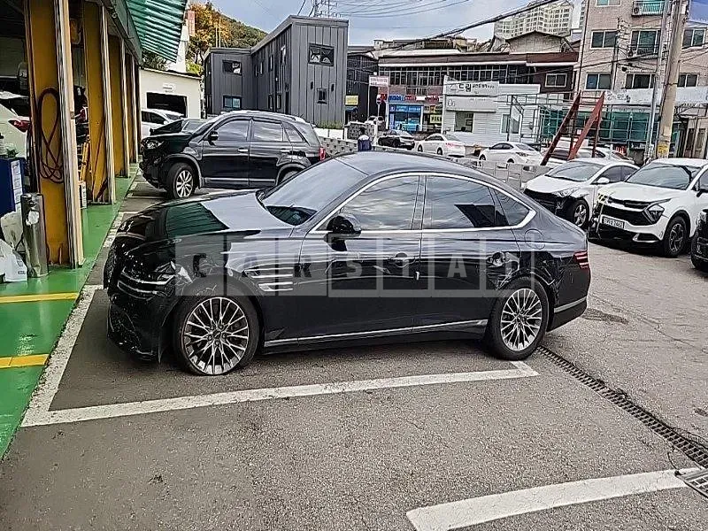 Photo 2 of 40: 2020 Genesis G80 2.5T [Gasoline] AWD, VIN KMTGB41CDMU028932 — Korean insurance auction