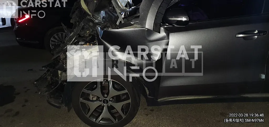 Photo 2 of 5: 2015 Kia Sportage 2.0, VIN KNAPM813BGK010536 — Korean insurance auction
