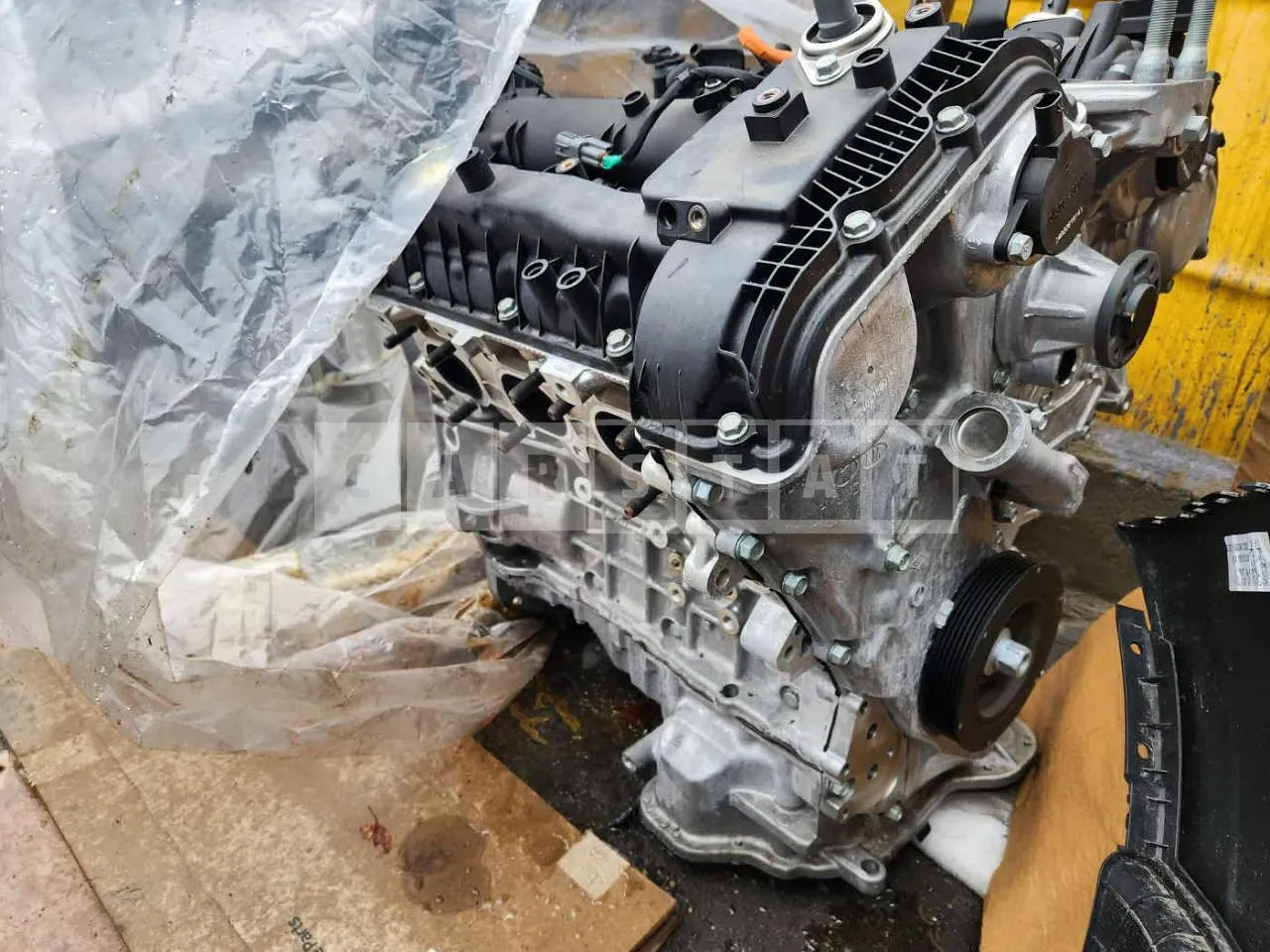 Photo 2 of 3: 2024 Hyundai Auto Parts Pelisade Engine, Mission Single Item, VIN KMHR581EDRU772941 — Korean insurance auction