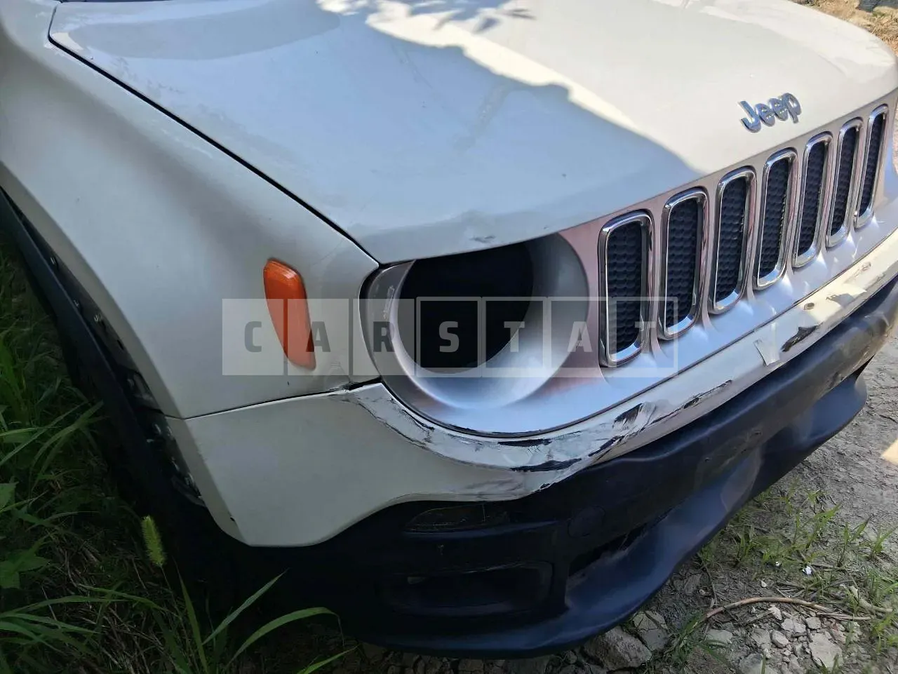Photo 2 of 10: 2018 Jeep Zip Renegade, VIN 1C4BU0000HPG75663 — Korean insurance auction