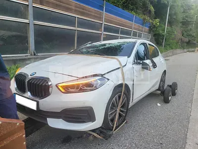 Photo 1 of 48: 2022 BMW 120i, VIN WBA7L7104N7K56960 — Korean insurance auction