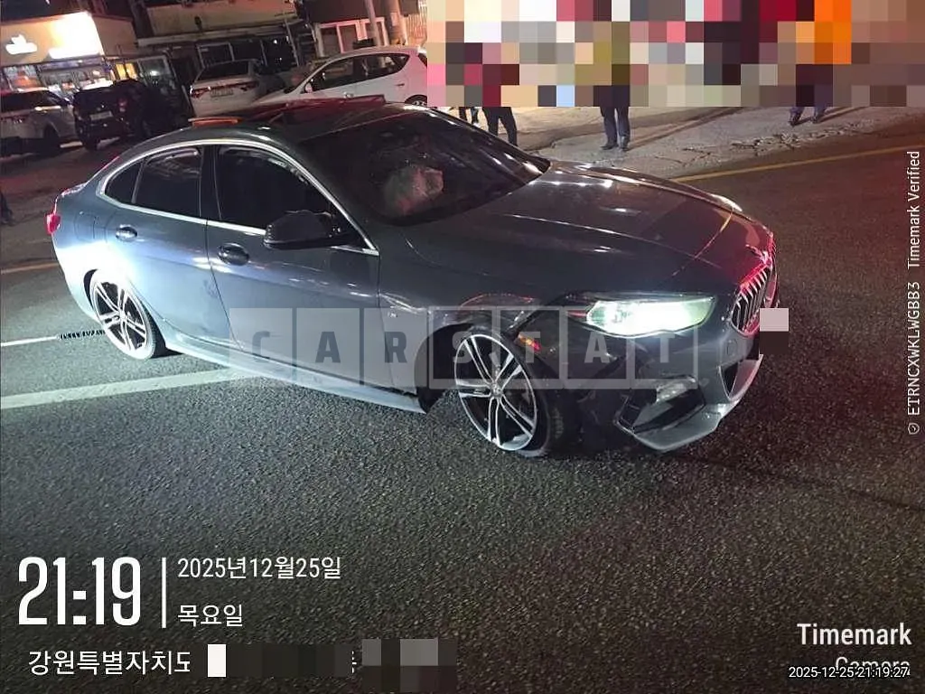 Photo 2 of 9: 2021 BMW 218d Gran Coupe — Korean insurance auction
