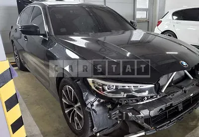 Photo 1 of 15: 2019 BMW 320d, VIN WBA5V5101KAJ52446 — Korean insurance auction