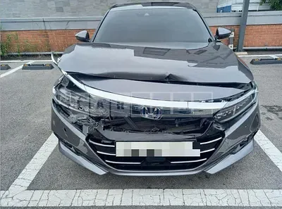 Photo 1 of 18: 2021 Honda Accord Hybrid, VIN 1HGCV3690MA510023 — Korean insurance auction