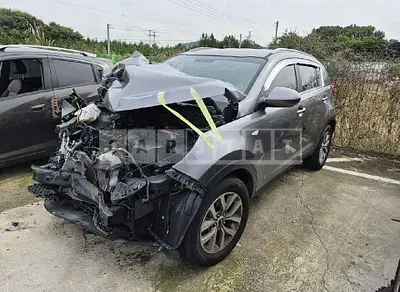 Photo 1 of 8: 2015 Kia Sportage — Korean insurance auction