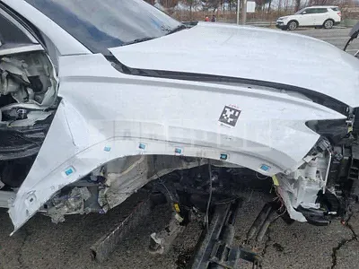 Photo 1 of 16: 2024 Hyundai Tucson, VIN KMHJC81BGRU327328 — Korean insurance auction