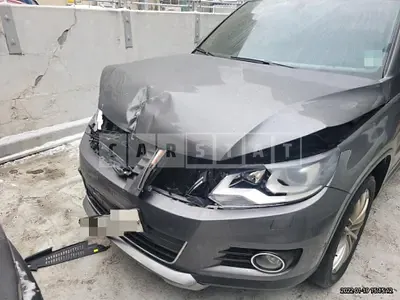 Photo 1 of 28: 2016 Volkswagen Tiguan 2.0 TDI BMT, VIN WVGZZZ5NZGW047568 — Korean insurance auction
