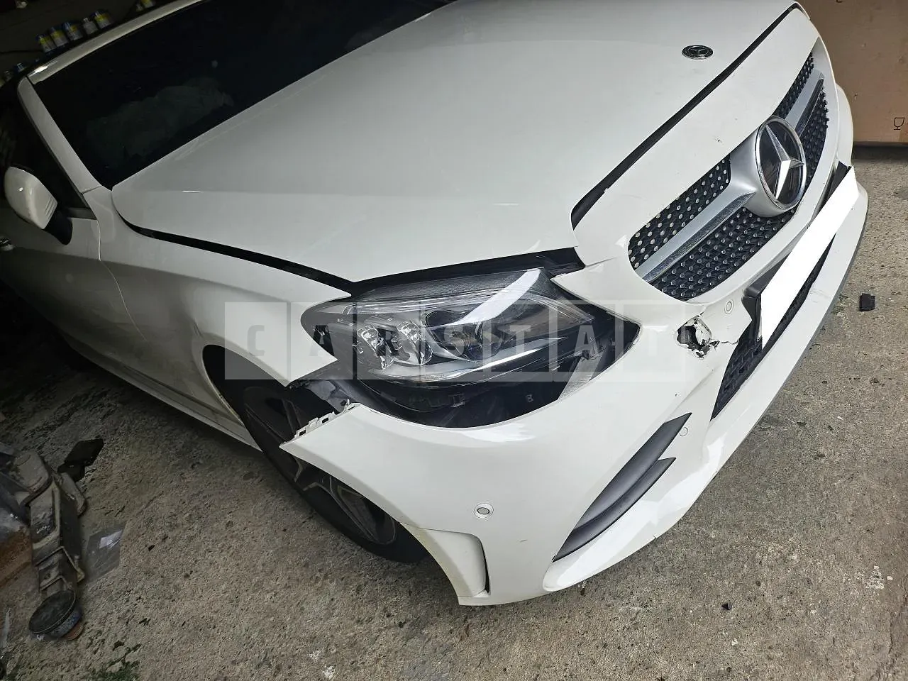Photo 2 of 18: 2020 Mercedes-Benz C200 Cabriolet, VIN W1KWK8AB9LG032143 — Korean insurance auction