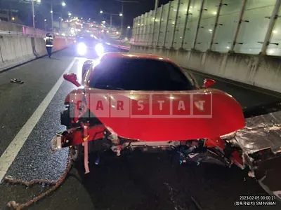 Photo 1 of 16: 2016 Ferrari 488GTB, VIN ZFF79ALL2G0218341 — Korean insurance auction