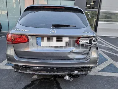 Photo 1 of 23: 2021 Mercedes-Benz GLC 220d 4Matic, VIN W1N0G1FB3MF915124 — Korean insurance auction