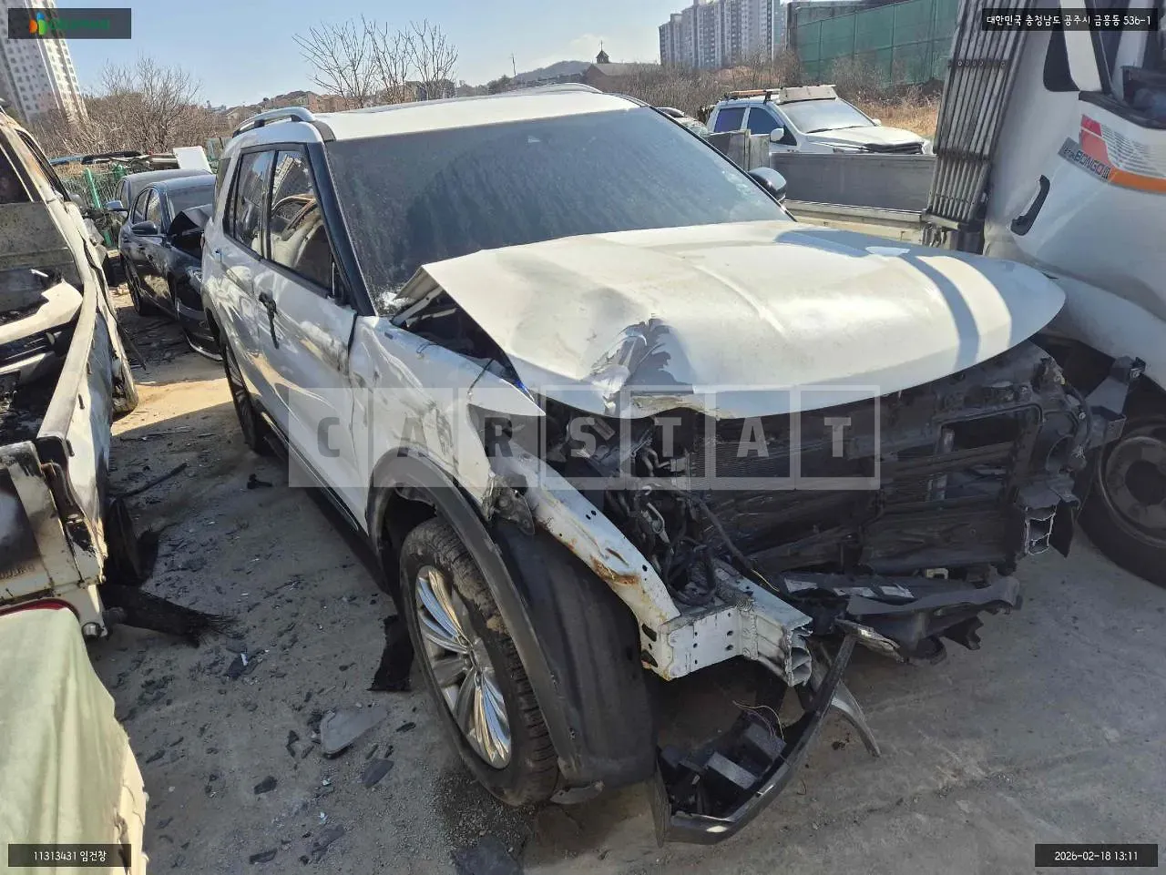 Photo 2 of 22: 2019 Ford Explorer 2.3, VIN 1FMSK8FH0LGA73018 — Korean insurance auction
