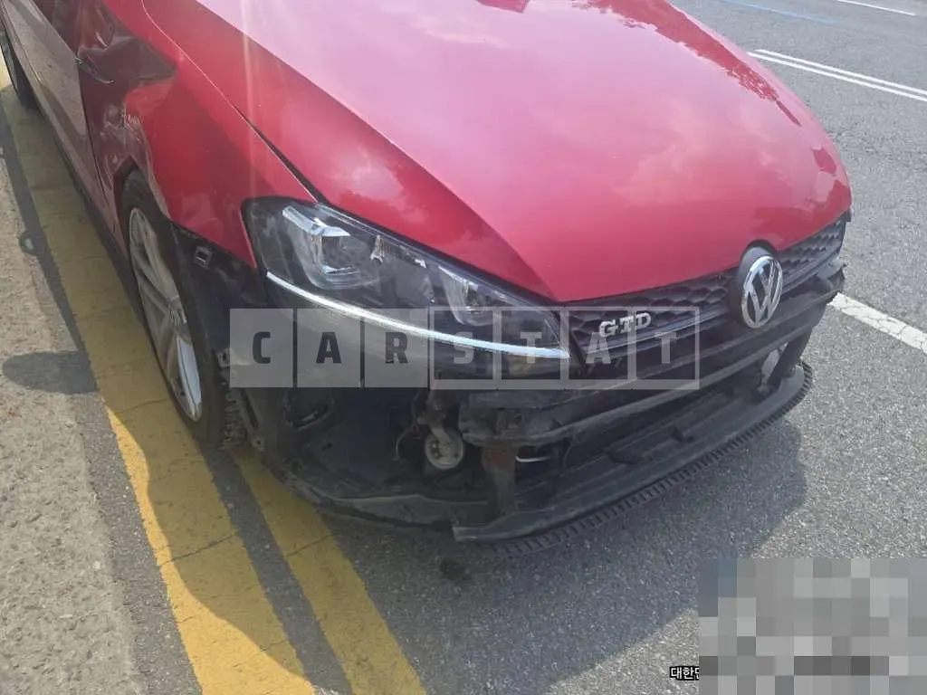 Photo 2 of 15: 2016 Volkswagen Golf GTD BMT — Korean insurance auction