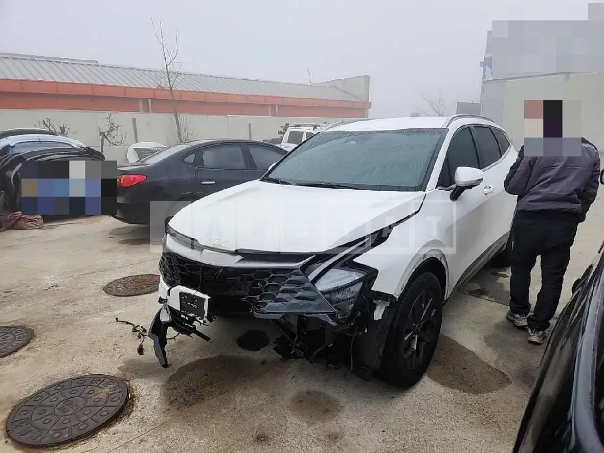 Photo 2 of 10: 2022 Kia Sportage LPG, VIN KNAPY81JBPK136306 — Korean insurance auction
