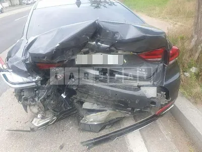 Photo 1 of 6: 2017 Genesis G80 3.3 — Korean insurance auction