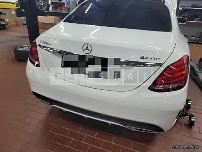 Photo 1 of 31: 2016 Mercedes-Benz C220 d, VIN WDDWF0EB8GF320358 — Korean insurance auction