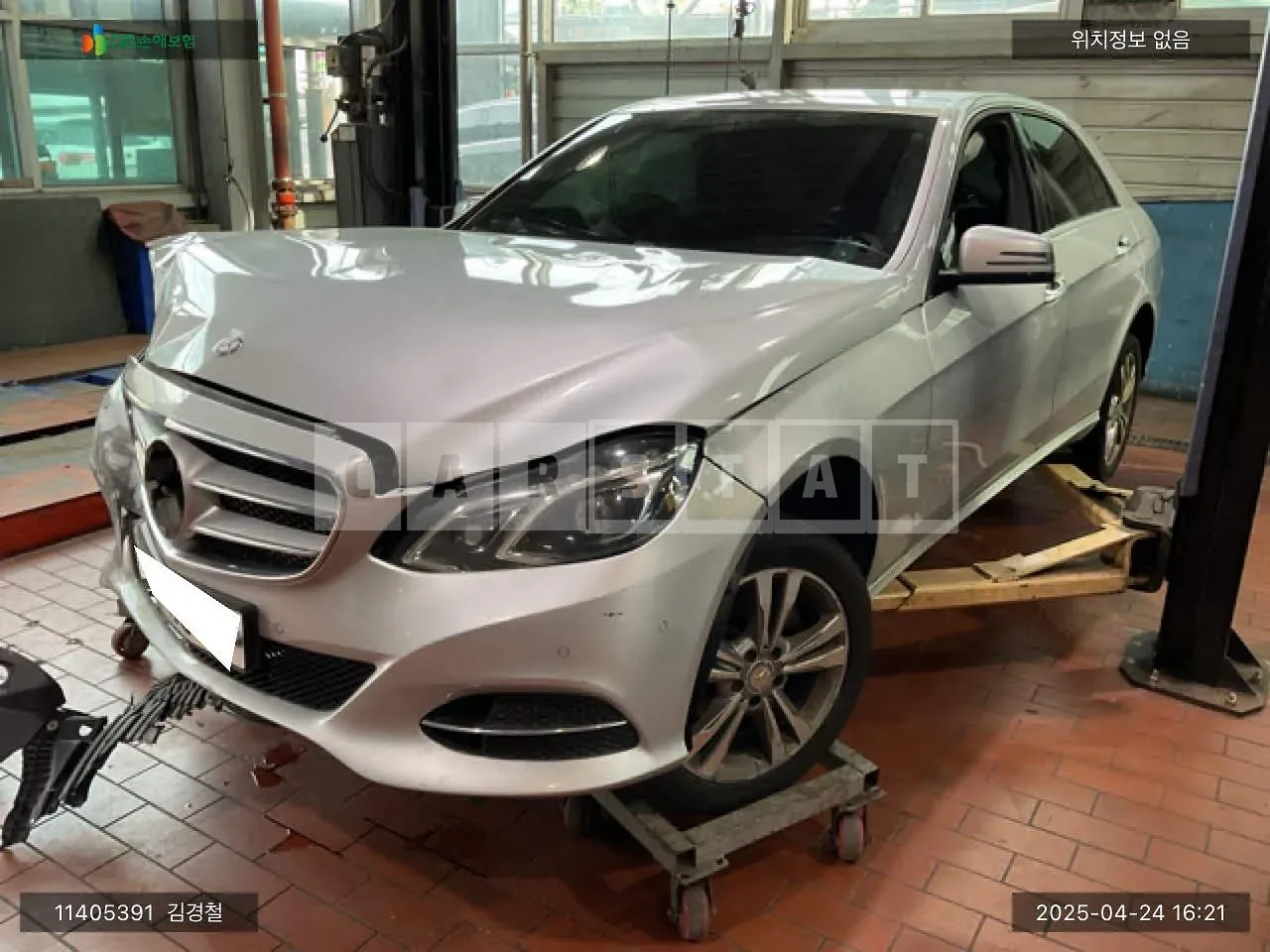 Photo 2 of 9: 2015 Mercedes-Benz E220 CDI, VIN WDDHF0CB1GB179278 — Korean insurance auction