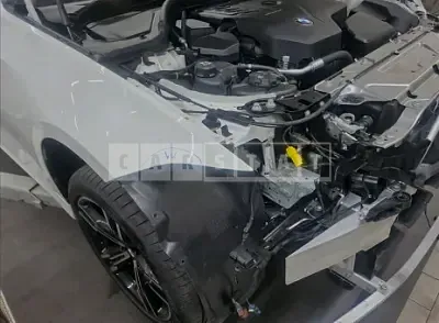 Photo 1 of 9: 2024 BMW 320i, VIN WBA61FS04RFR51395 — Korean insurance auction