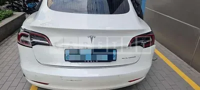 Photo 1 of 17: 2020 Tesla Model 3 Long Range, VIN 5YJ3E1EB9LF749657 — Korean insurance auction