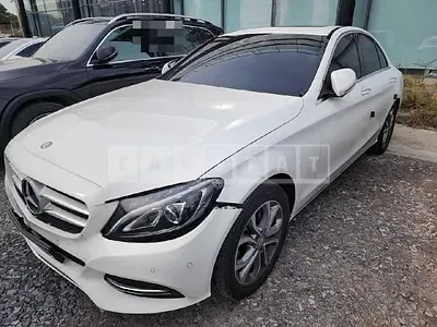 Photo 1 of 15: 2015 Mercedes-Benz C220 BlueTec, VIN WDDWF0EB8FF212109 — Korean insurance auction