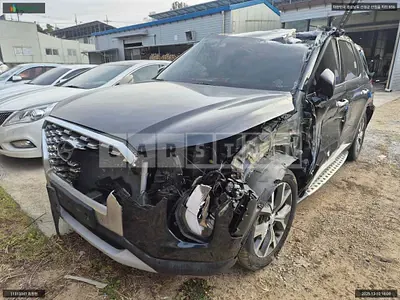 Photo 1 of 46: 2021 Hyundai Palisade, VIN KMHR381EDMU301728 — Korean insurance auction