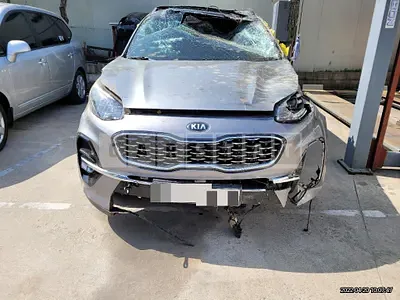 Photo 1 of 16: 2020 Kia Sportage 2.0, VIN KNAPR813BLK855656 — Korean insurance auction