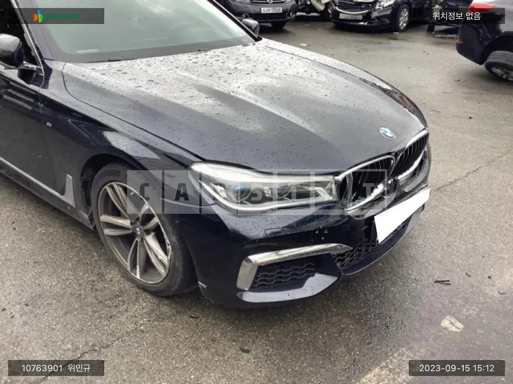 Photo 2 of 29: 2017 BMW 730Ld xDrive, VIN WBA7G6106JB074229 — Korean insurance auction