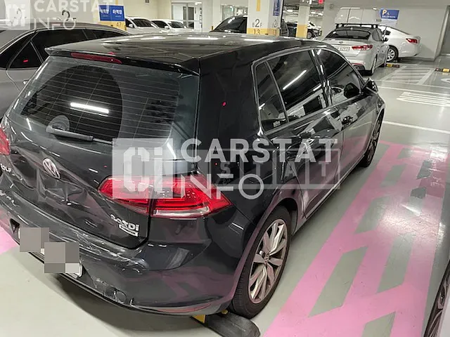 Photo 2 of 8: 2016 Volkswagen Golf 2.0 TDI BMT, VIN WVWZZZAUZGW080028 — Korean insurance auction