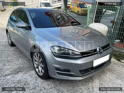 Photo 1 of 12: 2014 Volkswagen Golf 2.0 TDI BMT, VIN WVWZZZAUZEW240784 — Korean insurance auction