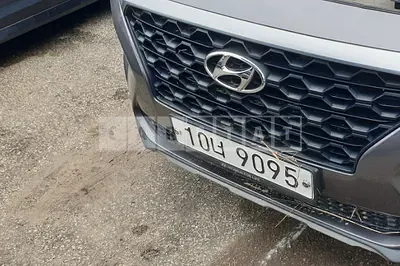 Photo 1 of 10: 2019 Hyundai Santa Fe, VIN KMHS281BDKU006873 — Korean insurance auction