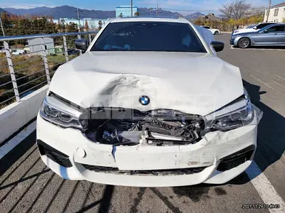 Photo 1 of 8: 2018 BMW 530i xDrive, VIN WBAJD9100JWC83851 — Korean insurance auction