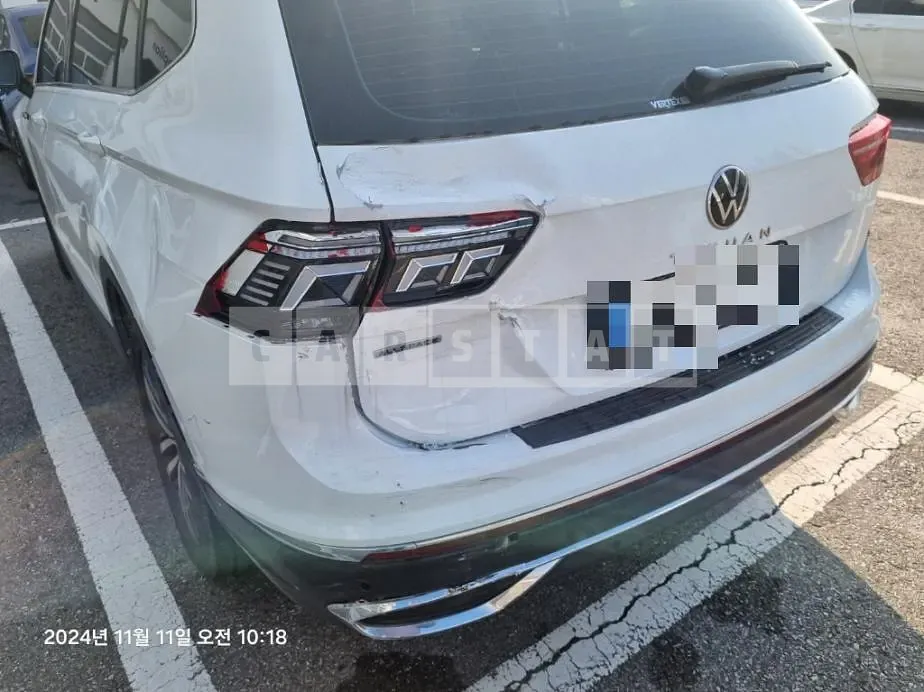 Photo 2 of 9: 2022 Volkswagen Tiguan Allspace — Korean insurance auction