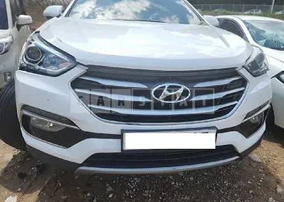 Photo 1 of 12: 2016 Hyundai Santa Fe, VIN KMHSW81UBGU626930 — Korean insurance auction
