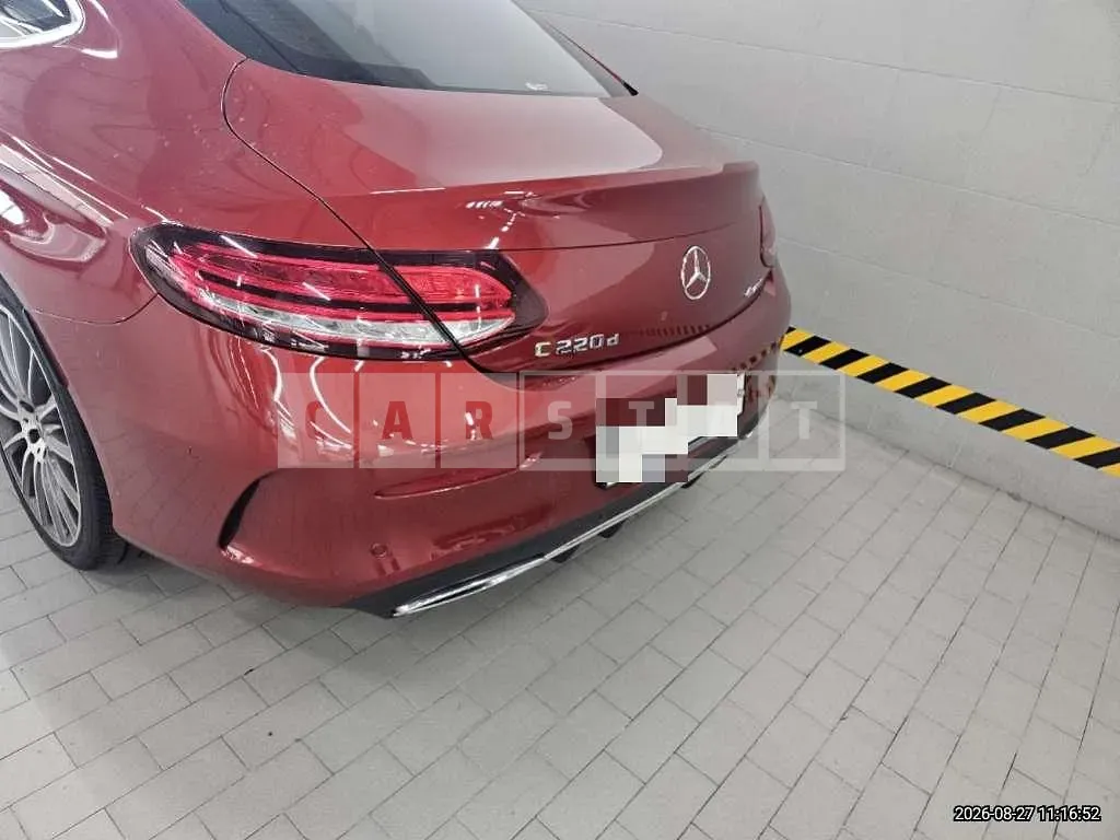 Photo 2 of 14: 2019 Mercedes-Benz C220 d 4Matic Coupe — Korean insurance auction