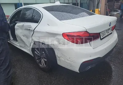 Photo 1 of 9: 2018 BMW 530i, VIN WBAJD3105JWC97418 — Korean insurance auction
