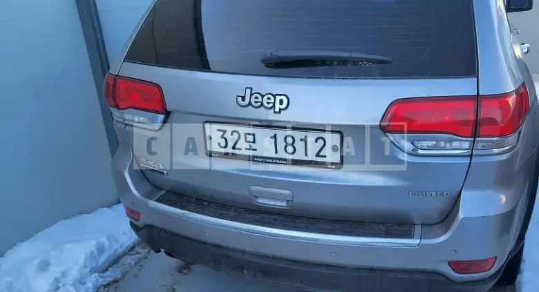 Photo 2 of 5: 2015 Jeep Straw Grand Cherokee, VIN 1C4RJFBM2FC867012 — Korean insurance auction
