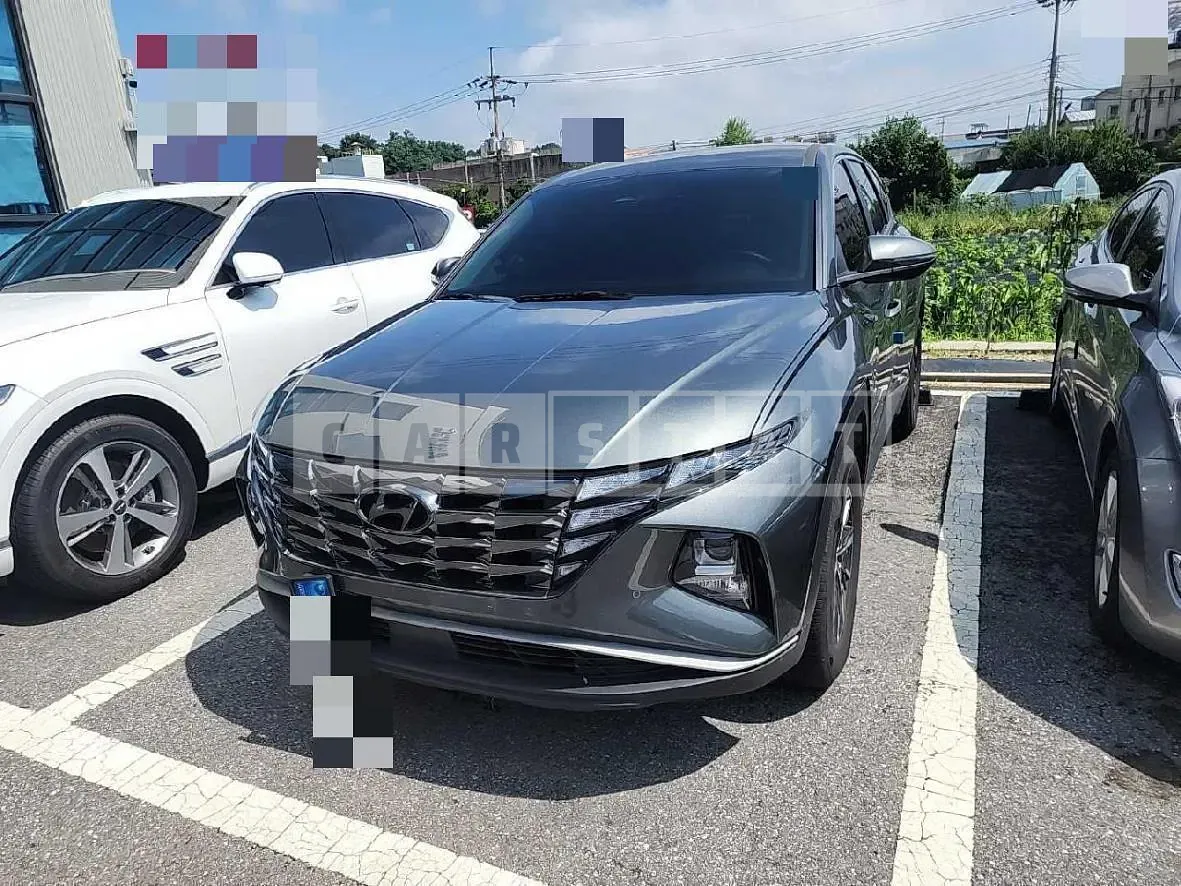 Photo 2 of 10: 2022 Hyundai Tucson Hybrid, VIN KMHJB811BNU068226 — Korean insurance auction