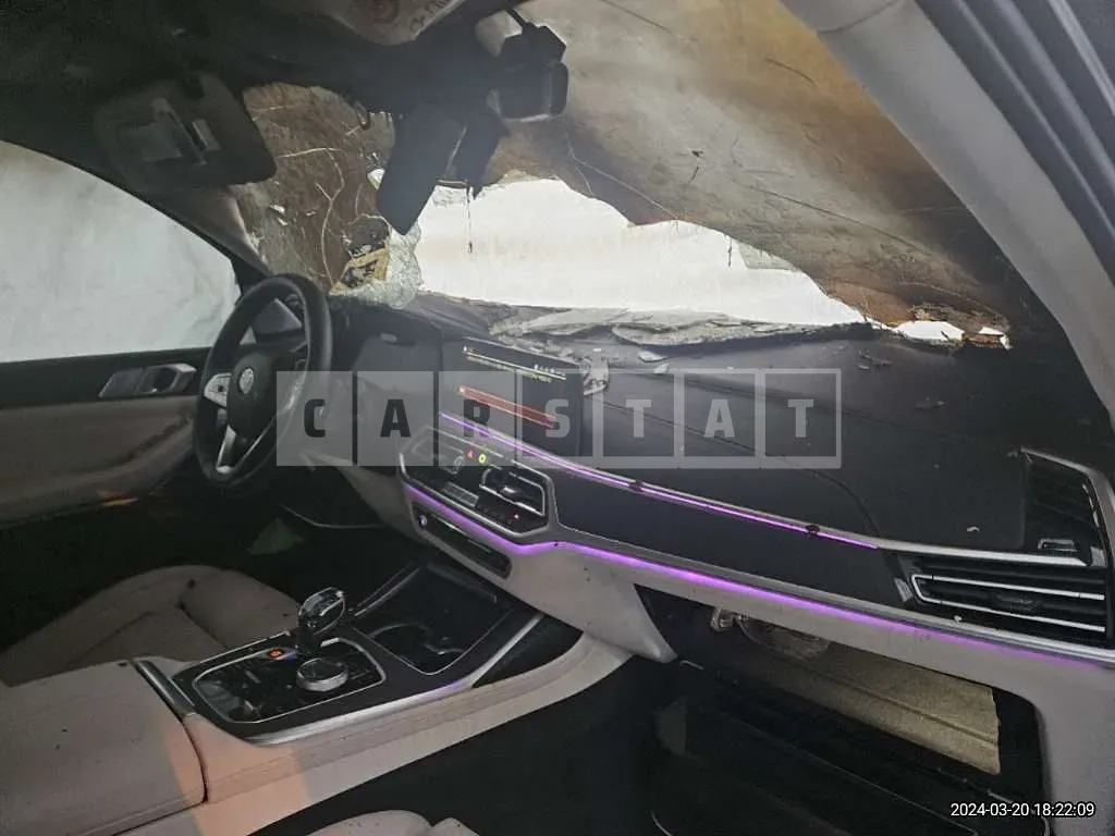 Photo 2 of 18: 2022 BMW X7 xDrive 40i, VIN WBACW2109N9J61436 — Korean insurance auction