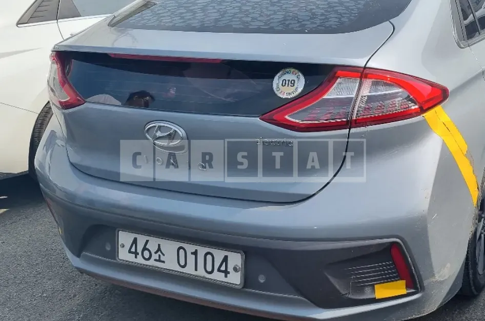 Photo 2 of 10: 2017 Hyundai Modern Ionic Electric, VIN KMHC051HFHU004873 — Korean insurance auction